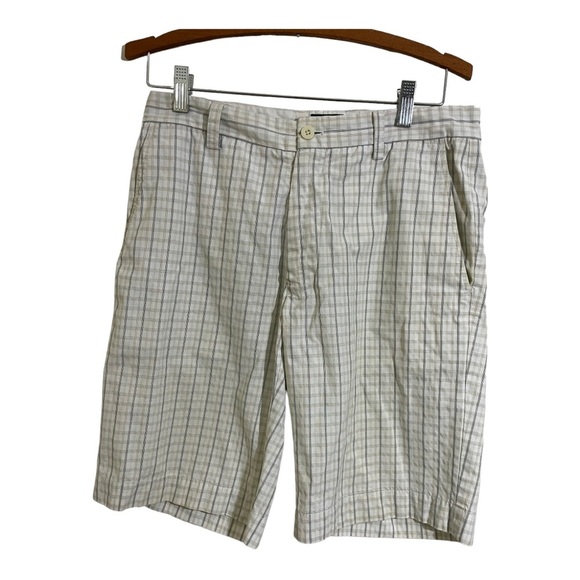 Jack spade mens striped flat front shorts. Size 30. - Picture 3 of 9